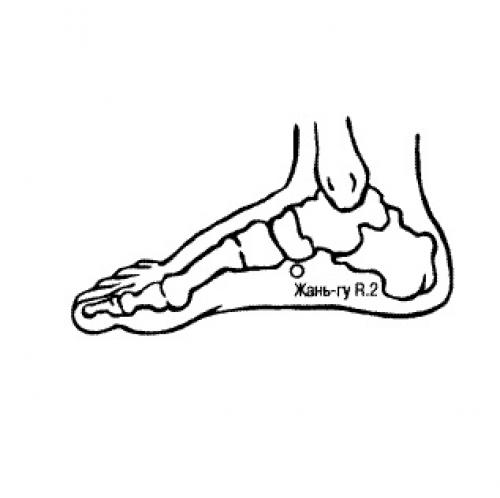 Точка Жань-гу. ЖаньГу R.2