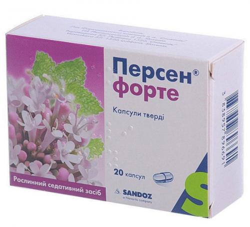 Персен: инструкция по применению, цена, отзывы, аналоги, состав