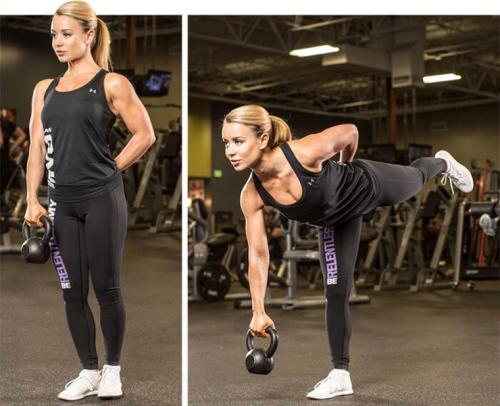 Какие мышцы задействованы при выполнении наклонов на одной ноге. Наклоны стоя на одной ноге