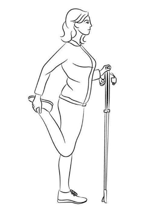 Как правильно разогреться перед выполнением наклона к носкам. Разминка перед занятиями скандинавской ходьбой