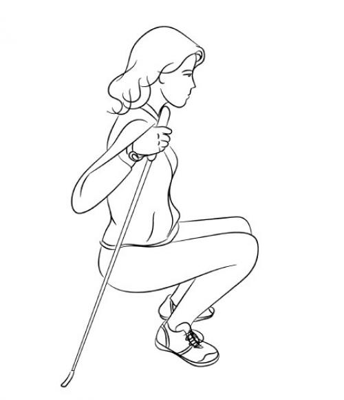 Как правильно разогреться перед выполнением наклона к носкам. Разминка перед занятиями скандинавской ходьбой