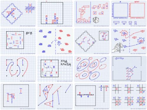 Игры на бумаге для одного человека. топ-10 игр на тетрадном листе…