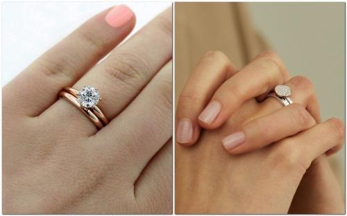 2 кольца безымянном пальце. Бабушка увидела на безымянном пальце два кольца и сказала снять одно. Приметы 05