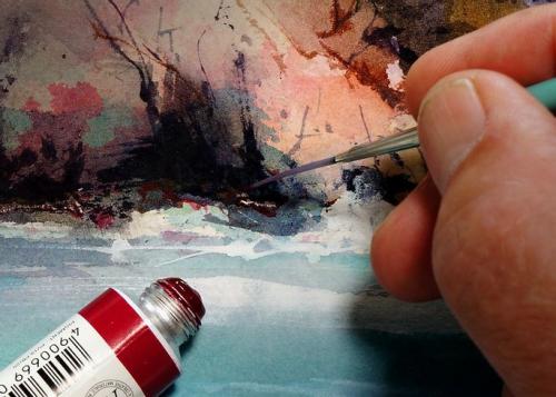 Какие техники и эффекты можно достичь с помощью черного цвета в живописи. Черный цвет в акварели: как использовать с пользой для картины