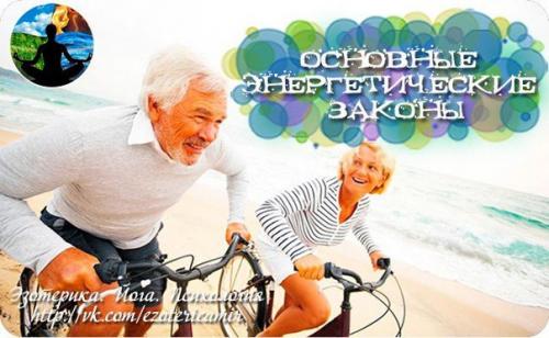 Основные энергетические законы.