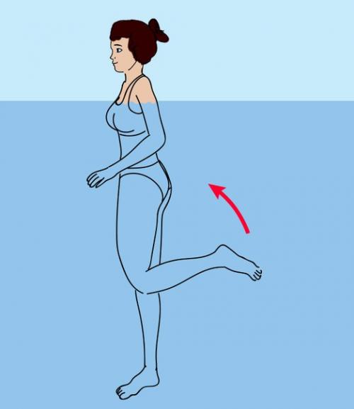 Аквааэробика для похудения. 04