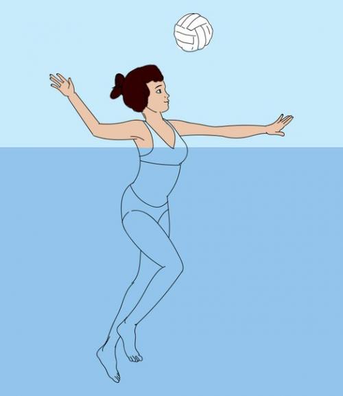 Аквааэробика для похудения. 09