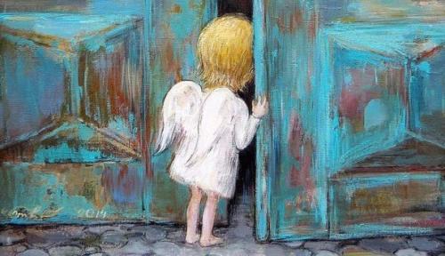 Однажды человеку посчастливилось увидеть бога.  