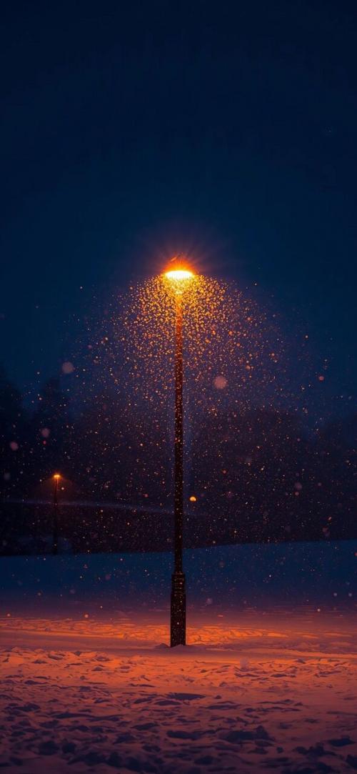 Атмосфера зимнего вечера. 09