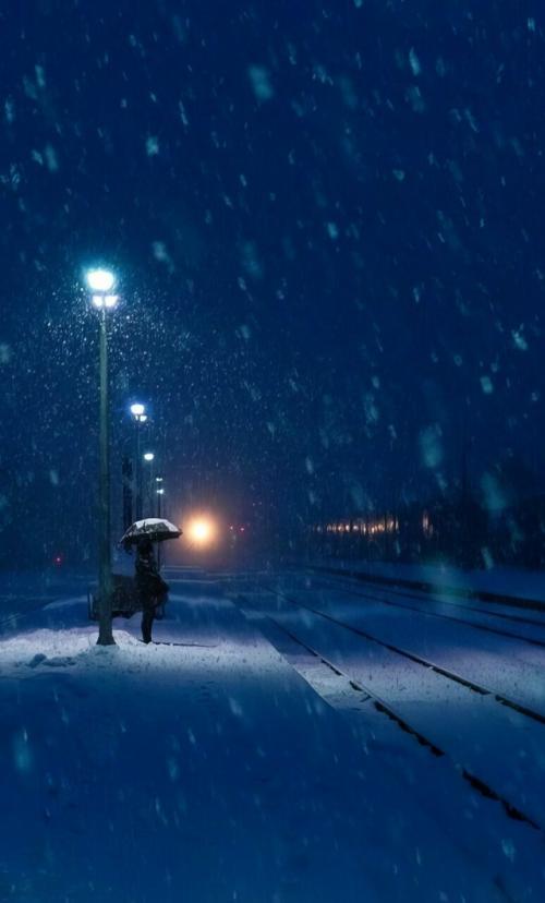 Атмосфера зимнего вечера. 07