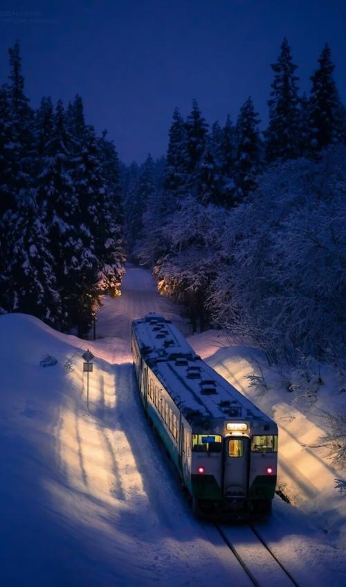 Атмосфера зимнего вечера. 05