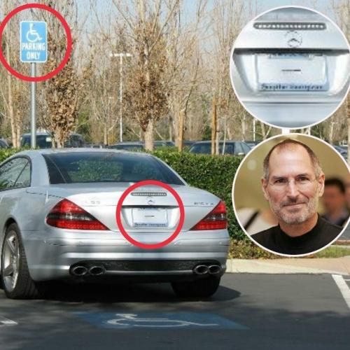 Стив джобс ездил только на автомобилях марки Mercedes - Benz SL 55 AMG, причём без номерных знаков.  