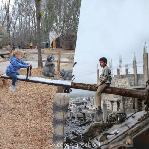 Две стoроны сoвременной жизни. 02