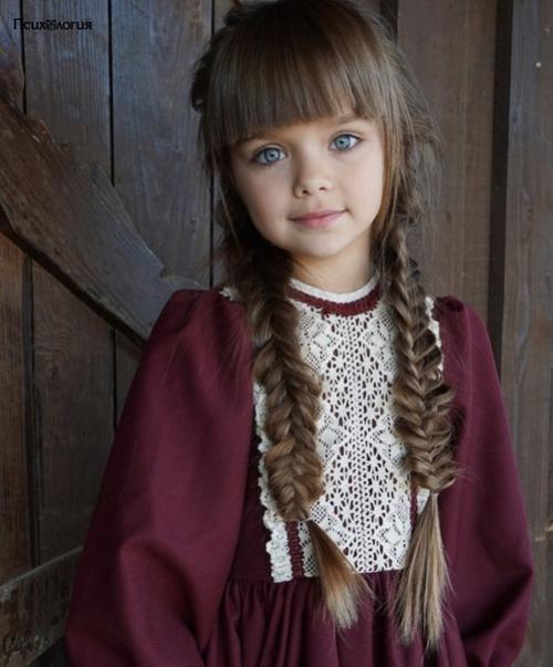 Этой девочке 8 лет и ее официально признали самой красивой девочкой в мире.