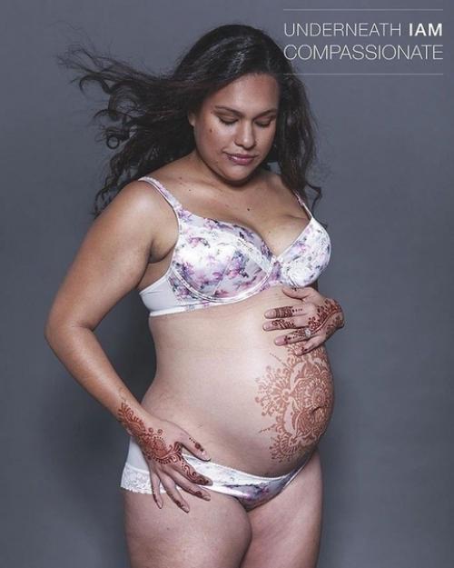 Под Одеждой мы все - Женщины - фотопроект австралийского фотографа Эми херрман направлен на развенчание стандартов красоты. 01