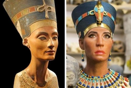 Египетскую царицу Нефертити величали 