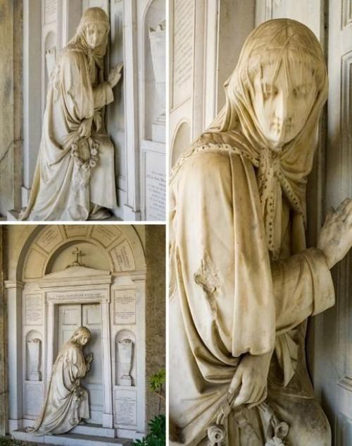 В 1856 году ломбарди создал в Брешиа нечто большее, чем гробницу - он создал зеркало человеческой души.  