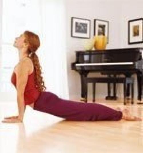 Личное пространство.  Занимаясь йогой дома, вы сами руководите процессом. 04