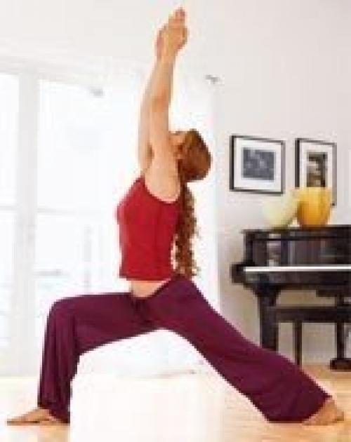 Личное пространство.  Занимаясь йогой дома, вы сами руководите процессом. 06