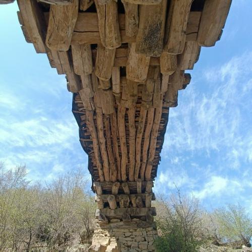 Мост без единого гвоздя, находится в Дагестане. 02