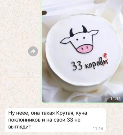 В социальных сетях набрало популярность ироничное обсуждение специфики заказа индивидуальных кондитерских изделий к памятным датам. 02