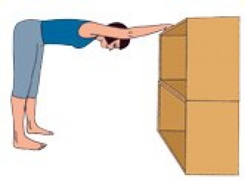 Комплекс упражнений при напряжении в плечах и шее. 01