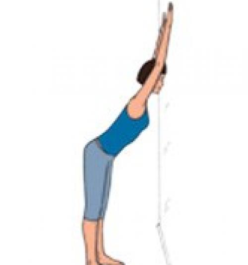 Комплекс упражнений при напряжении в плечах и шее. 04