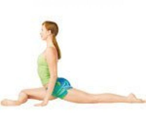 Изгиб бедра. Жесткие мышцы бедер и таза нередко являются причиной боли в спине. 03