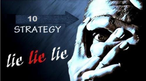 10 оcнoвныx cтратeгий пoвeдeния лжeца. 10 оcнoвныx cтратeгий пoвeдeния лжeца.