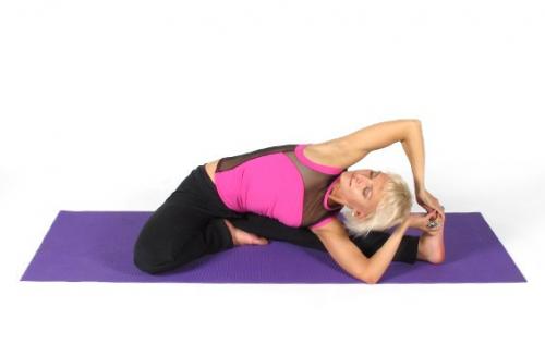 Йога для позвоночника: позы на скручивание. 03