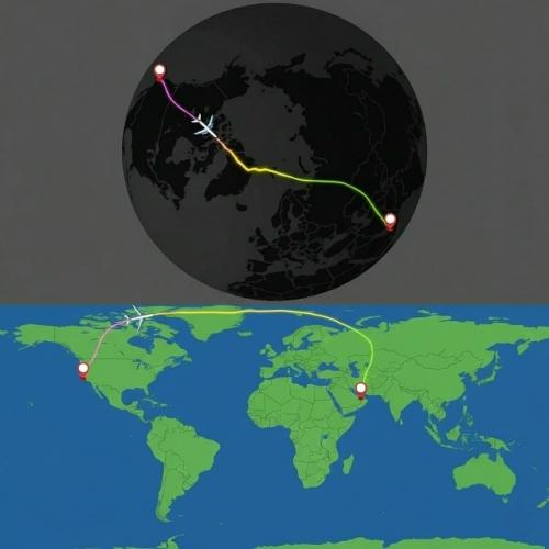 Одна траектория - две реальности! 

