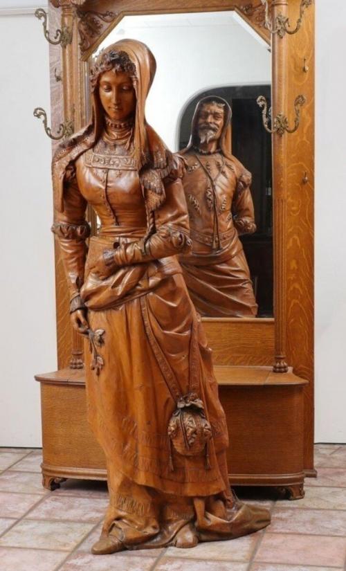 3D-Печать XIX века: как создавался шедевр из единого массива дерева.

