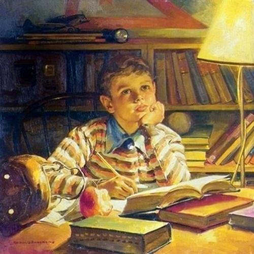 Когда мне было лет 10-11 я не понимал как можно уезжать из родительского дома и жить отдельно в 18 лет. 

