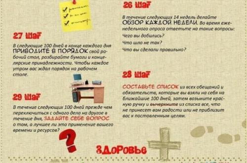 60 маленьких шагов к улучшению жизни за 100 дней: 05 60 маленьких шагов к улучшению жизни за 100 дней: 05