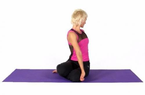 Йога для позвоночника: позы на скручивание. 02