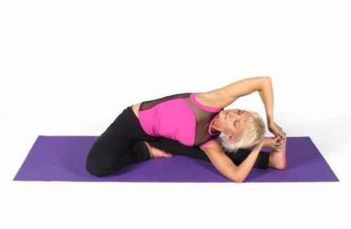 Йога для позвоночника: позы на скручивание. 03