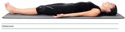 Шавасана. (Поза мертвого тела).