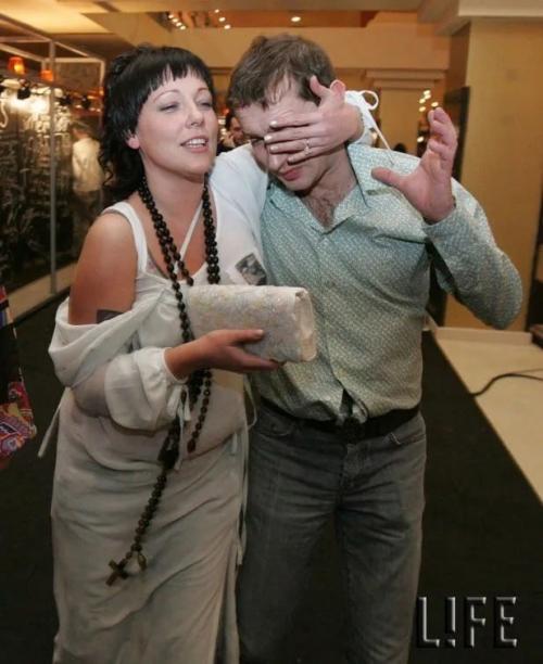 Актер Константин хабенский со своей первой женой Анастасией. 01