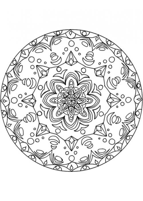 Мандалы для раскраски. 03