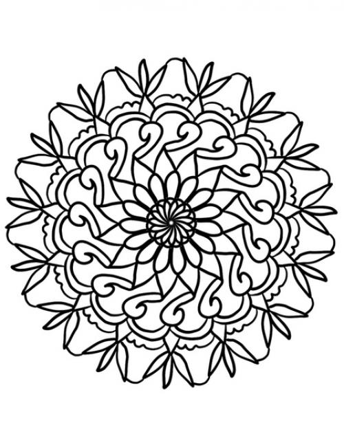 Мандалы для раскраски. 04