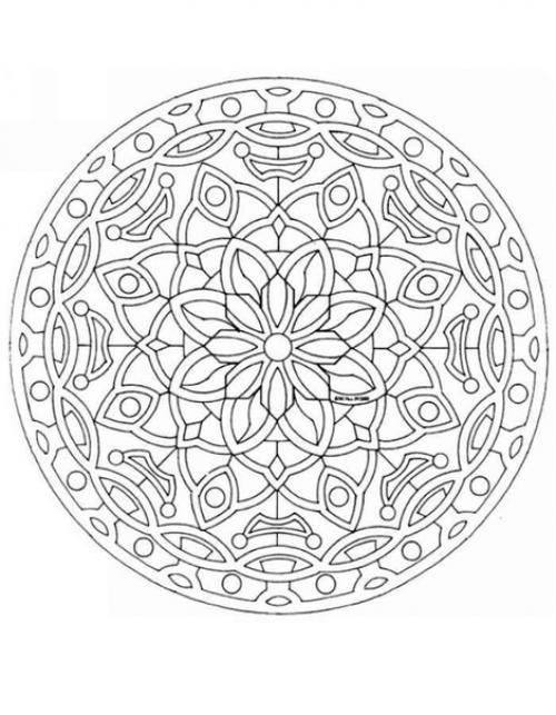 Мандалы для раскраски. 05