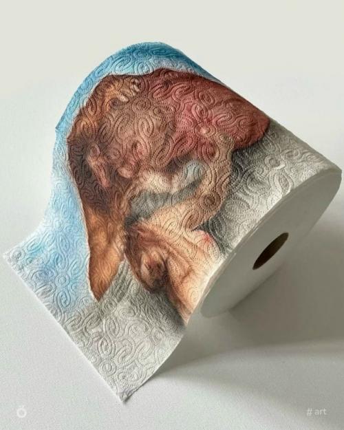 Искусство на бумажных полотенцах: красота, обречённая на исчезновение. 03