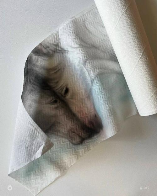 Искусство на бумажных полотенцах: красота, обречённая на исчезновение. 01