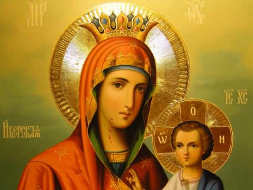 Иверская икона божьей матери.