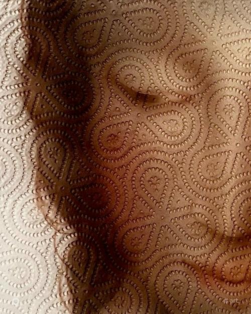 Искусство на бумажных полотенцах: красота, обречённая на исчезновение. 09