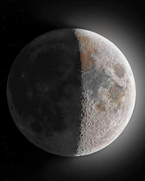 Астрофотограф Darya Kawa Mirza представила снимки луны невероятной детализации, запечатлев лунный ландшафт так, как его ещё не видели. 

