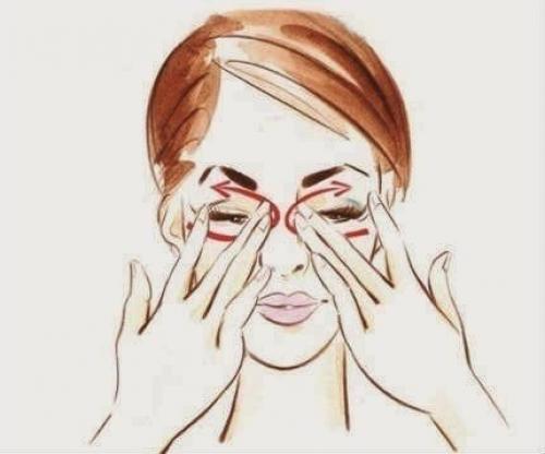 Массаж против морщин. 06