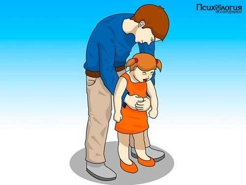 Что делать если ребенок подавился! 06