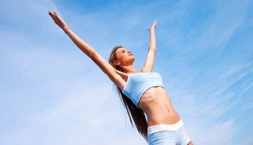 Очистительное дыхание.  Медленный полный вдох сделать.