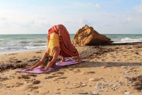 Приветствие солнцу.  Сурья намаскар (или приветствие солнцу) - это классическая динамическая серия асан, представленная во многих стилях йоги. 04